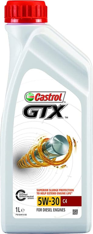 Castrol моторна олива GTX 5W-30 C4 — Castrol