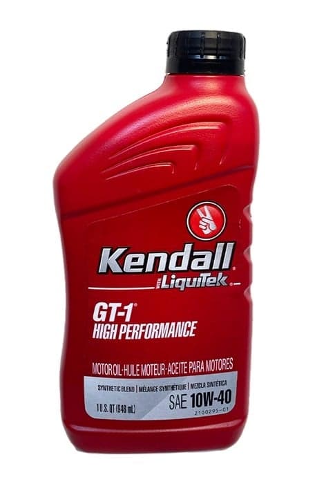 Моторна олива Kendall GT-1 High Performance Motor Oil 10W40 — Kendall