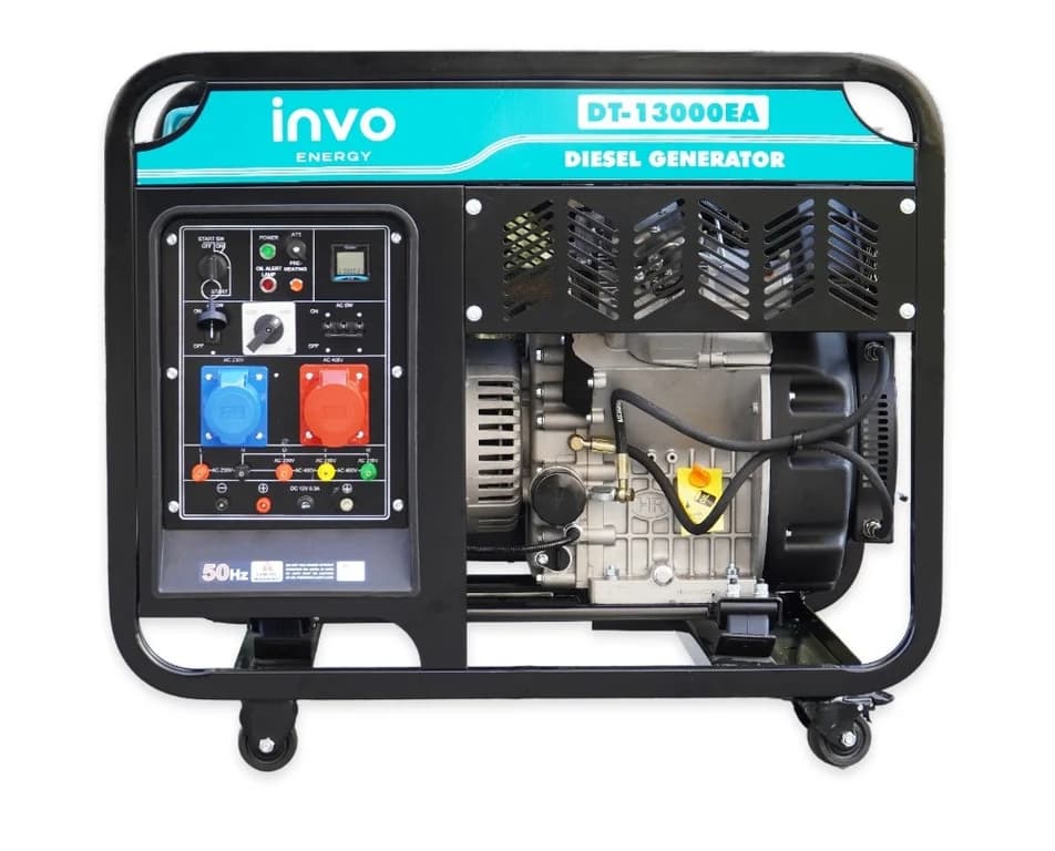 Генератор дизельний INVO DT-13000EA, 12/13кВт, 230/380В — INVO