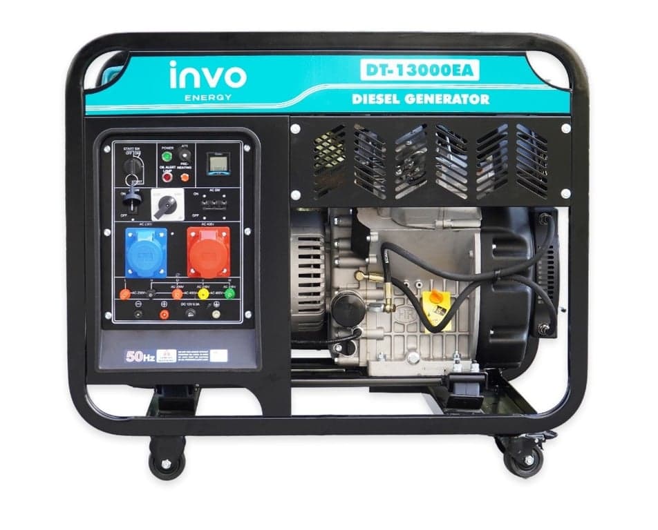 Генератор дизельний INVO DT-13000EA, 12/13кВт, 230/380В — INVO