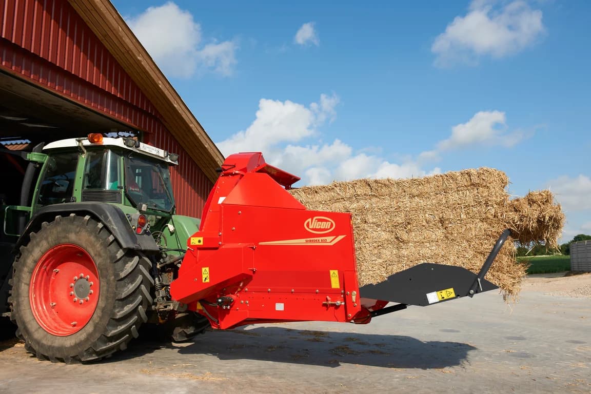 Bale processor Vicon Shredex 850 — Vicon
