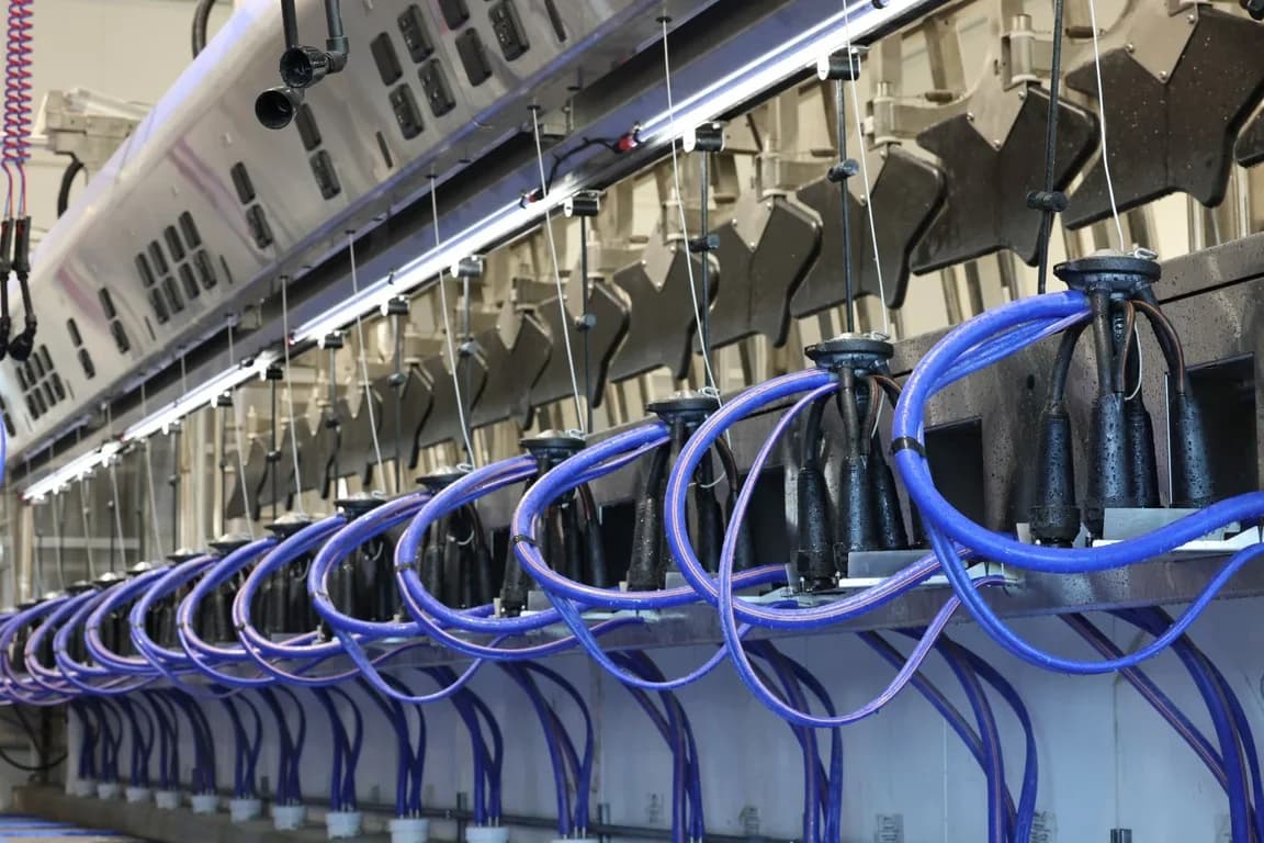Parlor equipment DeLaval P500 — DeLaval