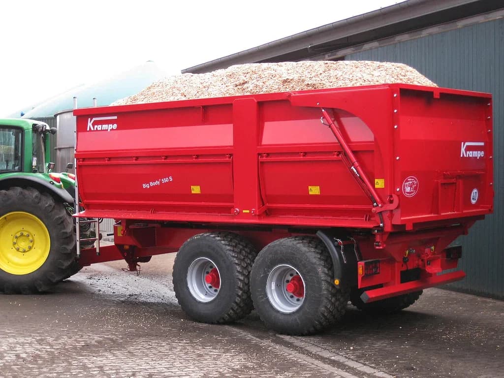Tipping trailer Krampe BigBody 550S — Krampe