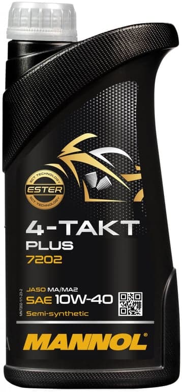 Mannol моторна олива 4-Takt Plus 10W-40 7202 — MANNOL