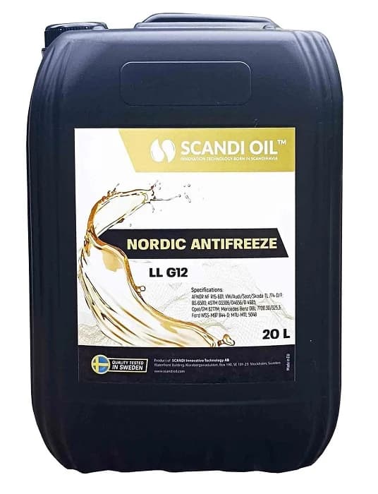 Scandi Oil антифриз Nordic Antifreeze LL G12 — Scandi Oil