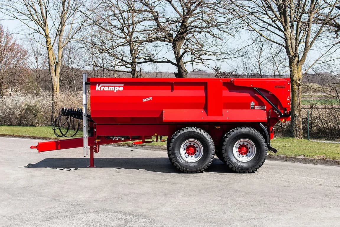 Tipping trailer Krampe SK 500 — Krampe