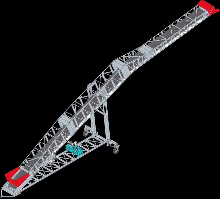 Mysilo Mobile Belt Conveyor — Mysilo