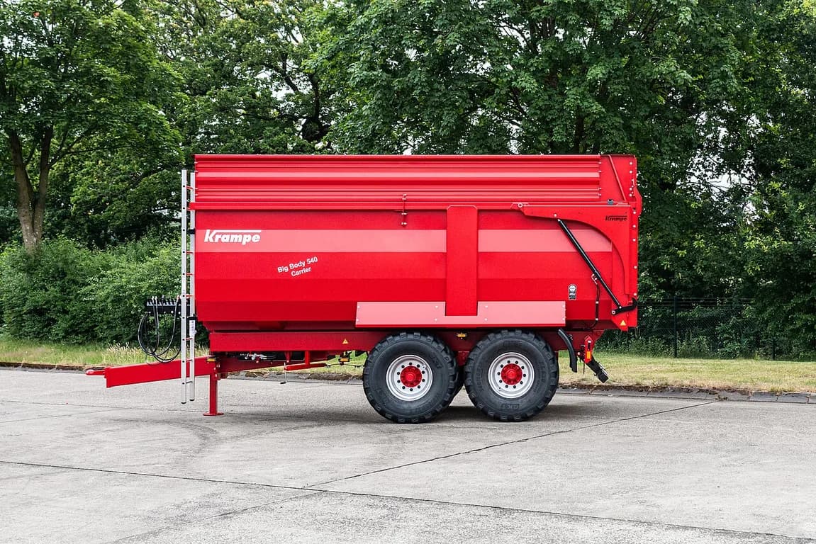 Tipping trailer Krampe BigBody 540 Carrier — Krampe