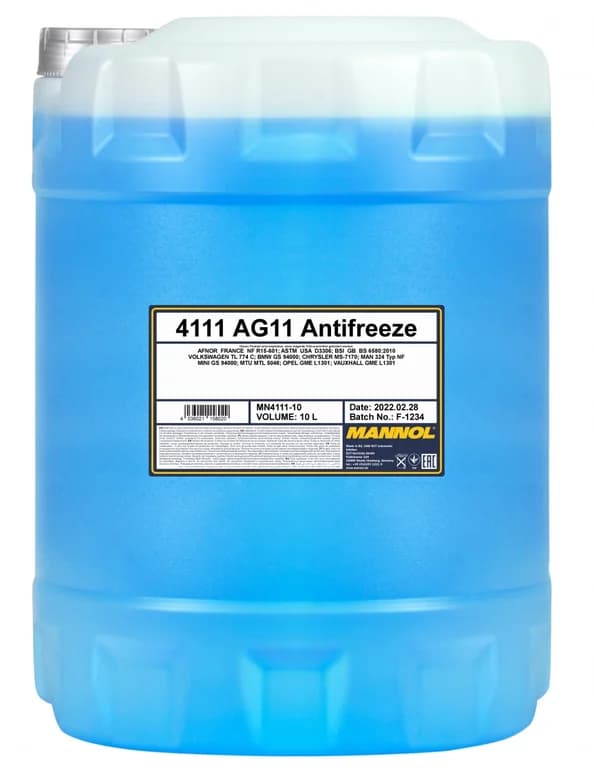 Mannol антифриз Antifreeze AG11 Longterm — MANNOL
