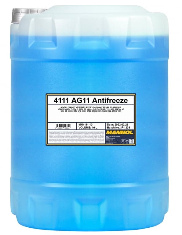 Mannol антифриз Antifreeze AG11 Longterm — MANNOL