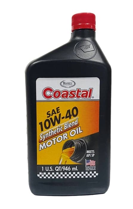 Моторна олива Coastal Synthetic blend 10W-40 — Coastal