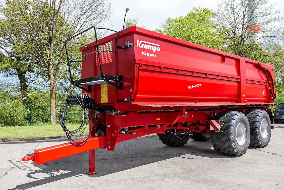 Tipping trailer Krampe BigBody 750S — Krampe