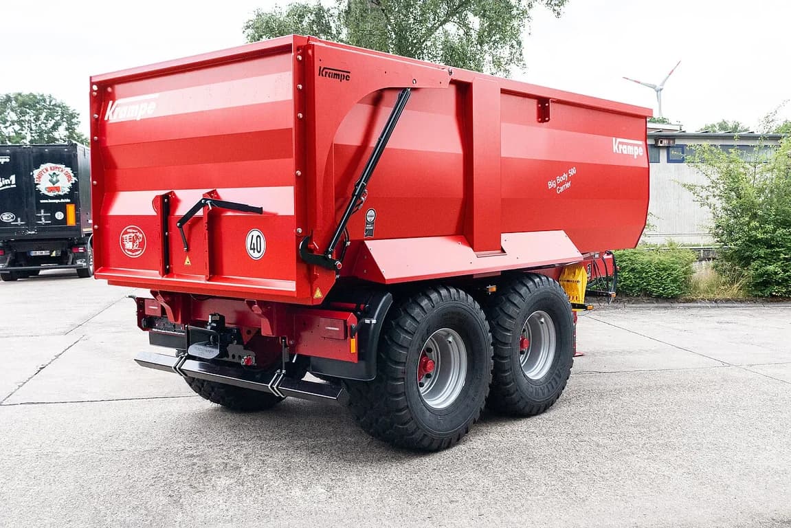 Tipping trailer Krampe BigBody 500 Carrier — Krampe