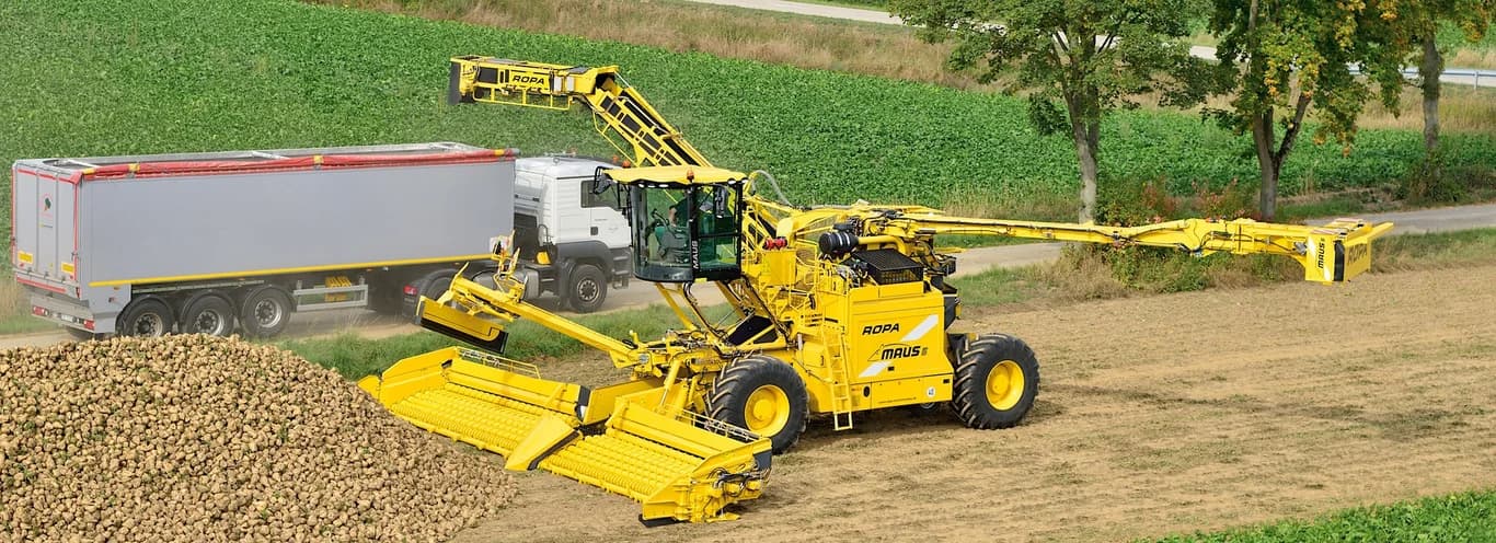 Beet cleaner loader ROPA Maus 5 — ROPA