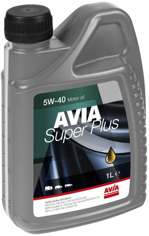 Avia моторна олива Super Plus 5W-40 — AVIA