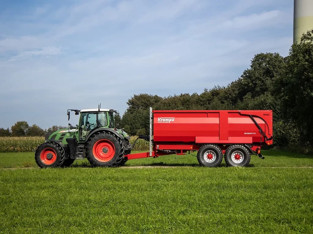Tipping trailer Krampe BigBody 540 — Krampe
