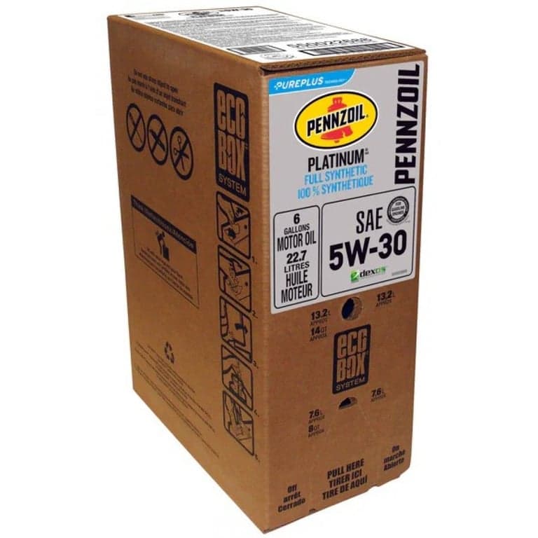 Моторна олива Pennzoil Platinum 5W30 24/1 Qt Ecobox — Pennzoil