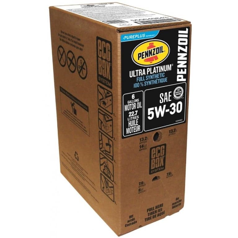 Моторна олива Pennzoil Ultra Platinum 5W30 24/1 Qt Ecobox — Pennzoil