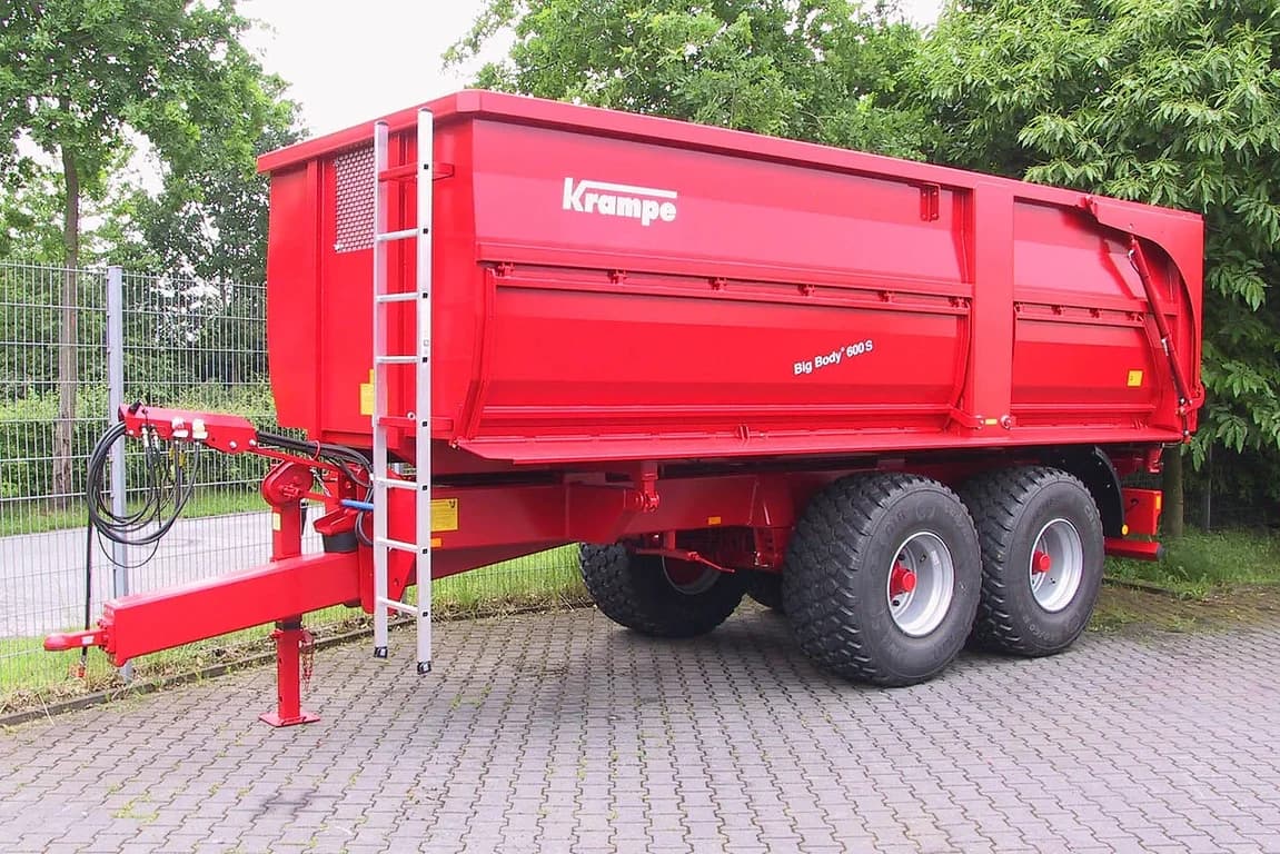 Tipping trailer Krampe BigBody 600S — Krampe