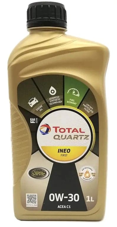 Total моторна олива Quartz Ineo First 0W-30 — Total