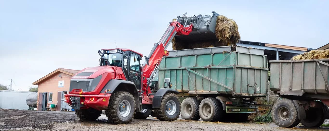 Wheel loader Weidemann 9580T — Weidemann