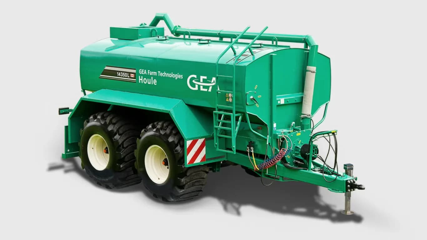 Slurry tanker GEA EL44 Steerable Manure Spreader — GEA