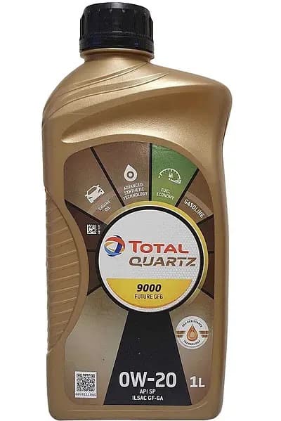 Total моторна олива Quartz 9000 Future GF6 0W-20 — Total