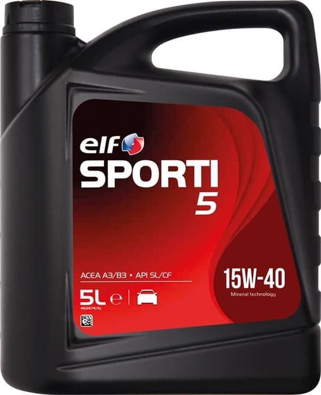 Elf моторна олива Sporti 5 15W-40 — Elf
