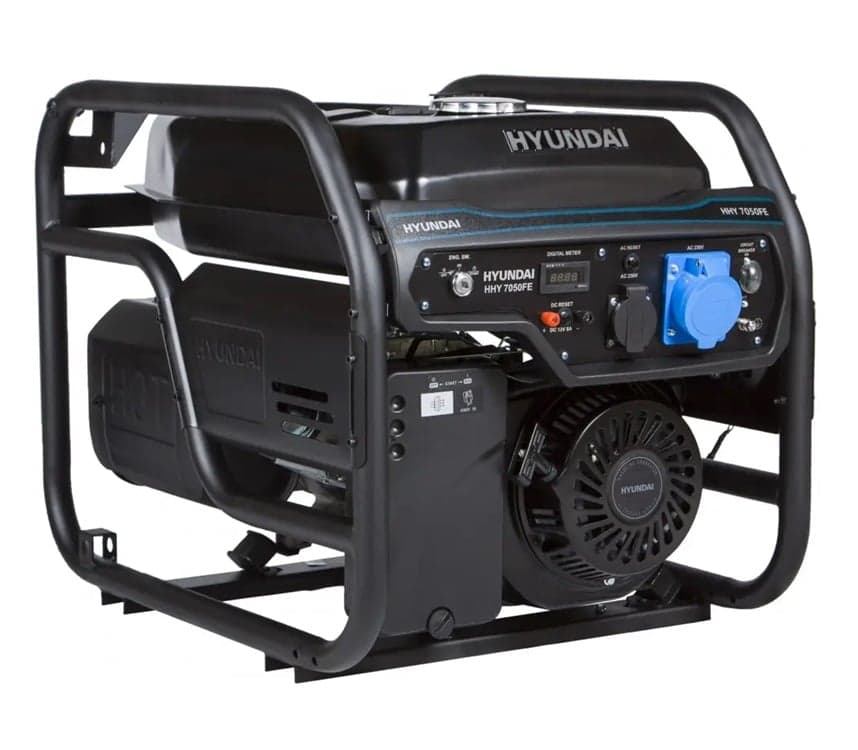 Генератор двопаливний HHY 7050FE+ГМ — HYUNDAI