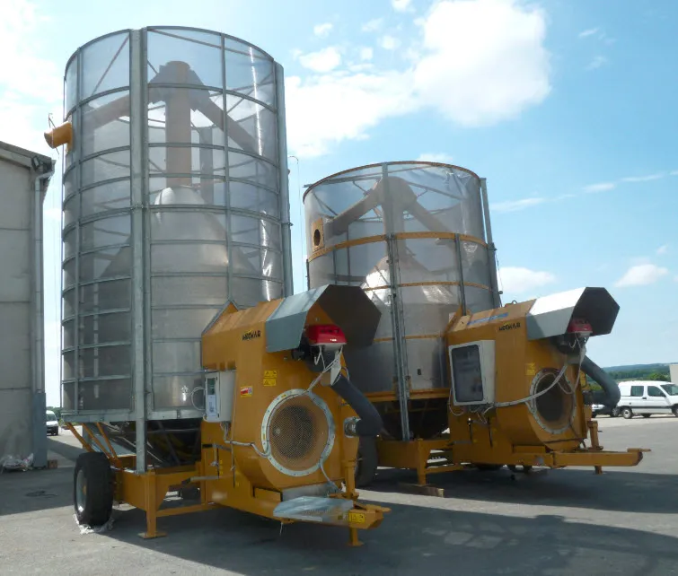 Grain dryer Mecmar S 45/370 F — Mecmar
