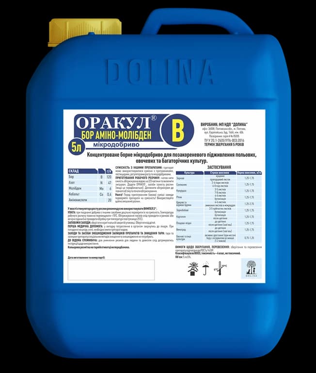 ORAKUL® boron amino-molybdenum — DOLINA