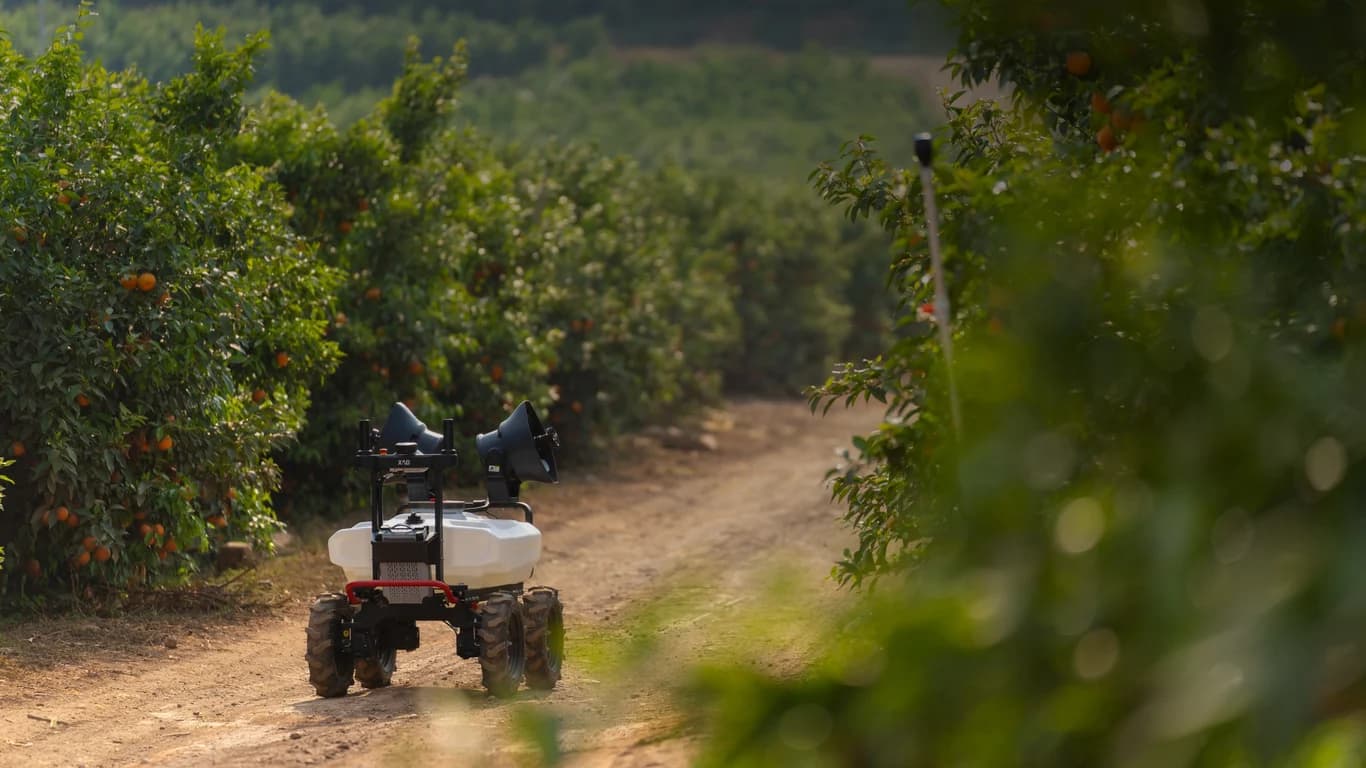 Self-Propelled sprayer XAG R100 — XAG