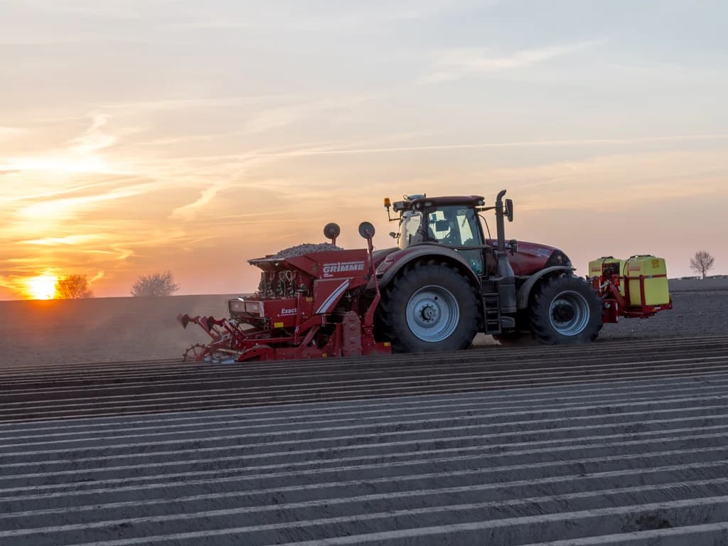 Potato planter GRIMME GL 420 Exacta — GRIMME