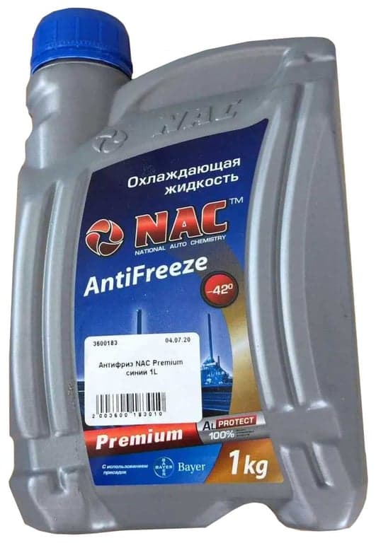 NAC антифриз Premium Blue — NAC