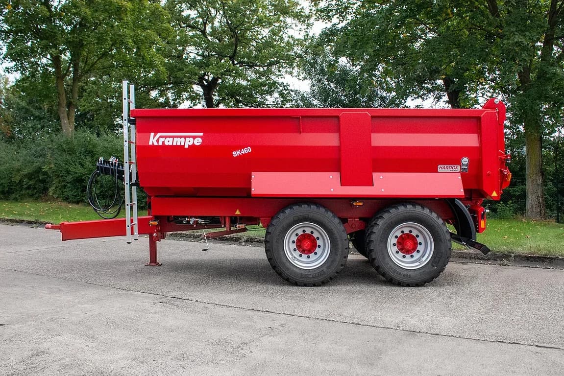 Tipping trailer Krampe SK 460 — Krampe
