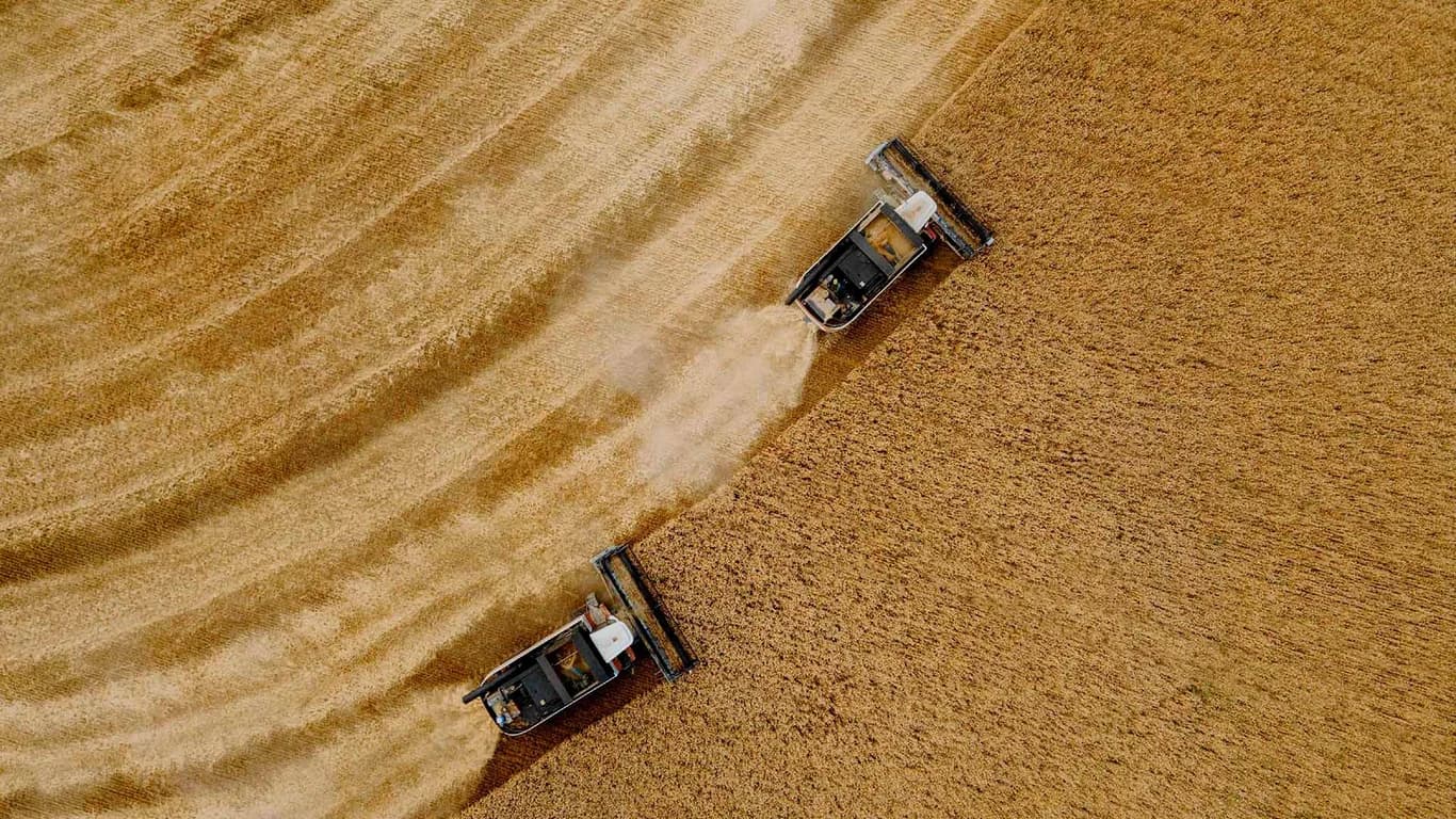 Combine harvester Rostselmash ACROS 550 — Rostselmash