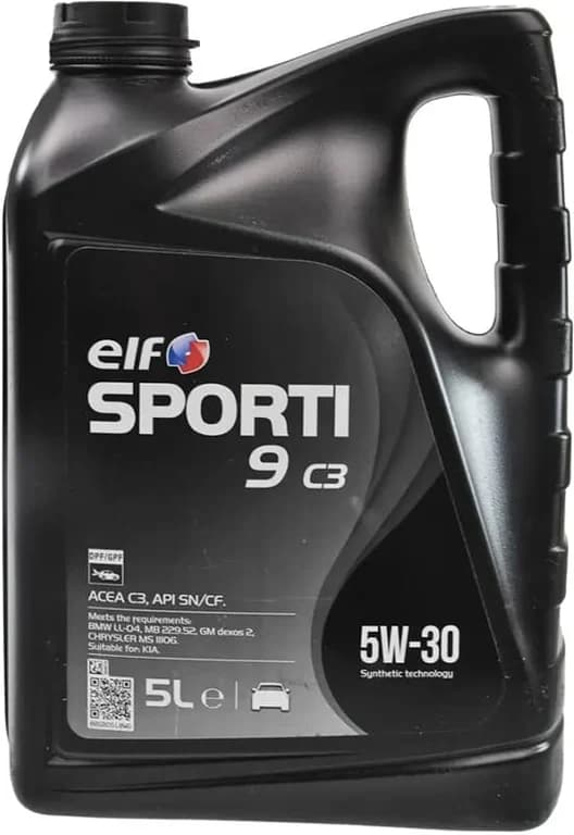 Elf моторна олива Sporti 9 C3 5W-30 — Elf