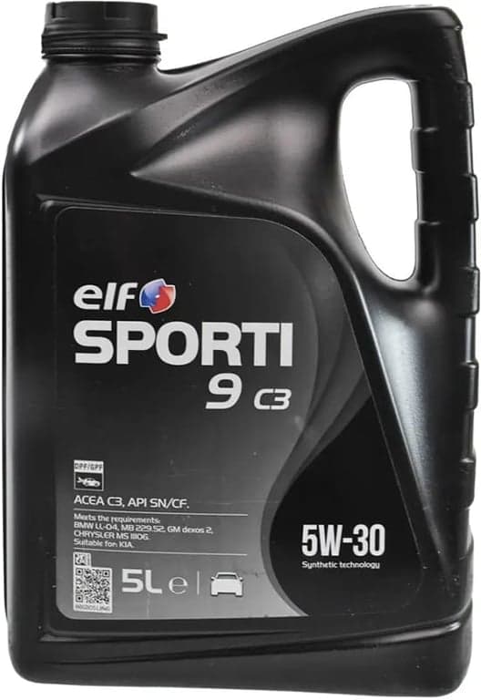 Elf моторна олива Sporti 9 C3 5W-30 — Elf