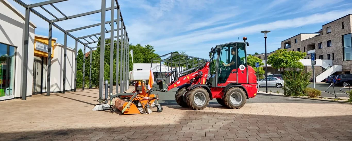Wheel loader Weidemann Hoftrac 1190e — Weidemann