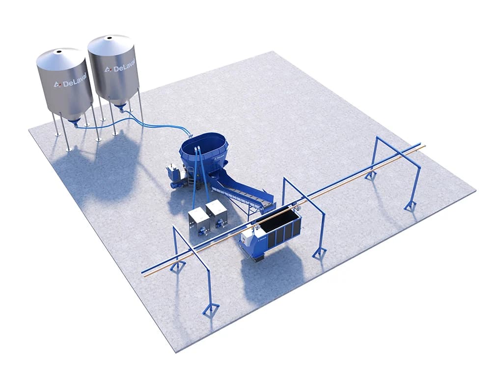 Feeder DeLaval Optimat Plus — DeLaval