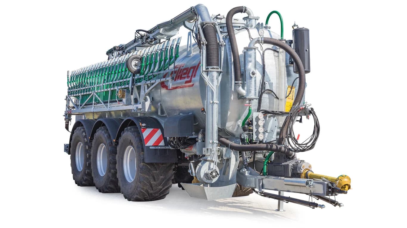 Slurry tanker Fliegl VFW 20000 Profi Line tandem — Fliegl