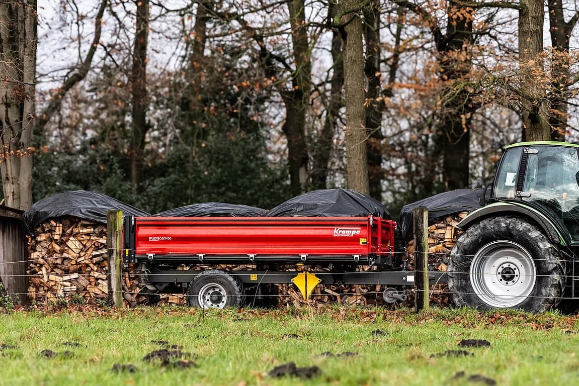 Tipping trailer Krampe FlexBody EDK 6-400 Carrier — Krampe
