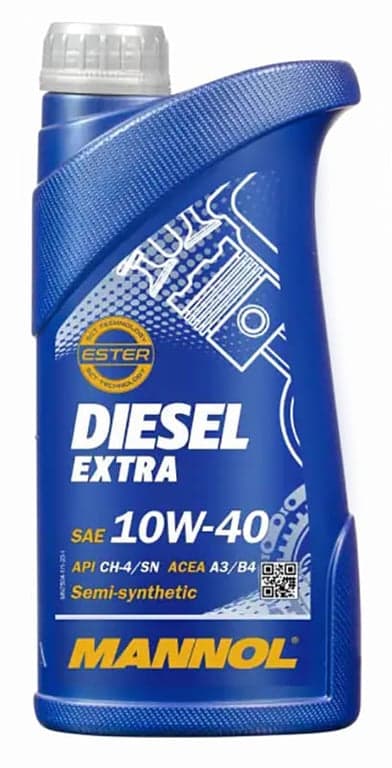 Mannol моторна олива Diesel Extra 10W-40 — MANNOL