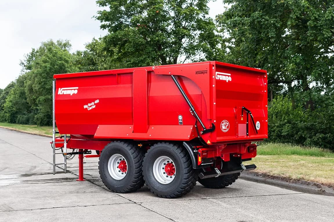 Tipping trailer Krampe BigBody 460 Carrier — Krampe