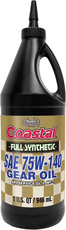 Трансмісійна олива Coastal 75W140 FULL SYNTHETIC — Coastal