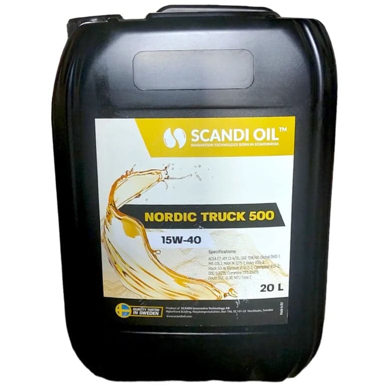 Scandi олива мінеральна Nordic Truck 500 15W40 — Scandi Oil