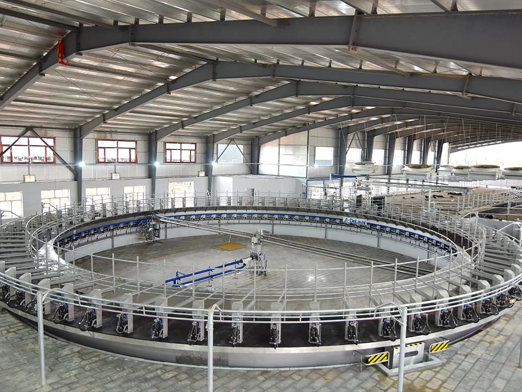 Parlor equipment DeLaval Rotary E500 — DeLaval