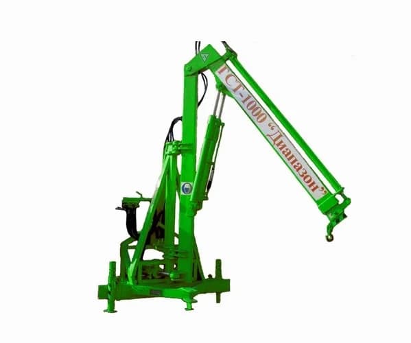 Hitch-mounted crane Veles-Agro GST-1000 Diapazon — Veles-Agro