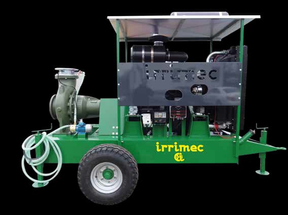 Irrimec Motorpump special version for high flow rates — Irrimec