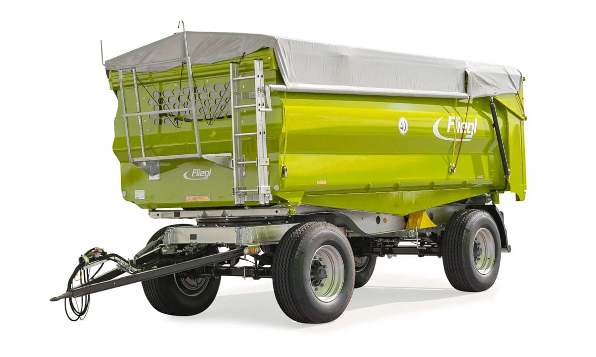 Tipping trailer Fliegl ZMK 180 — Fliegl